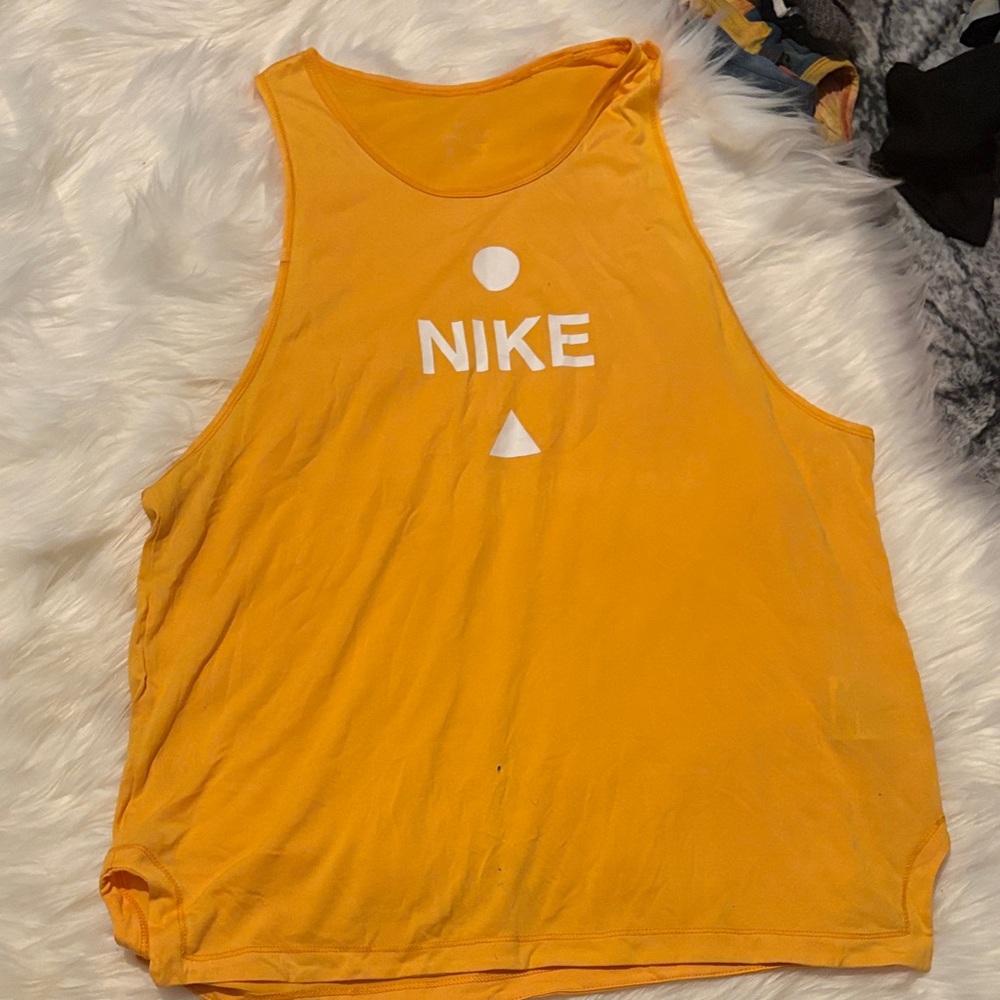 Nike Orange Tank Top